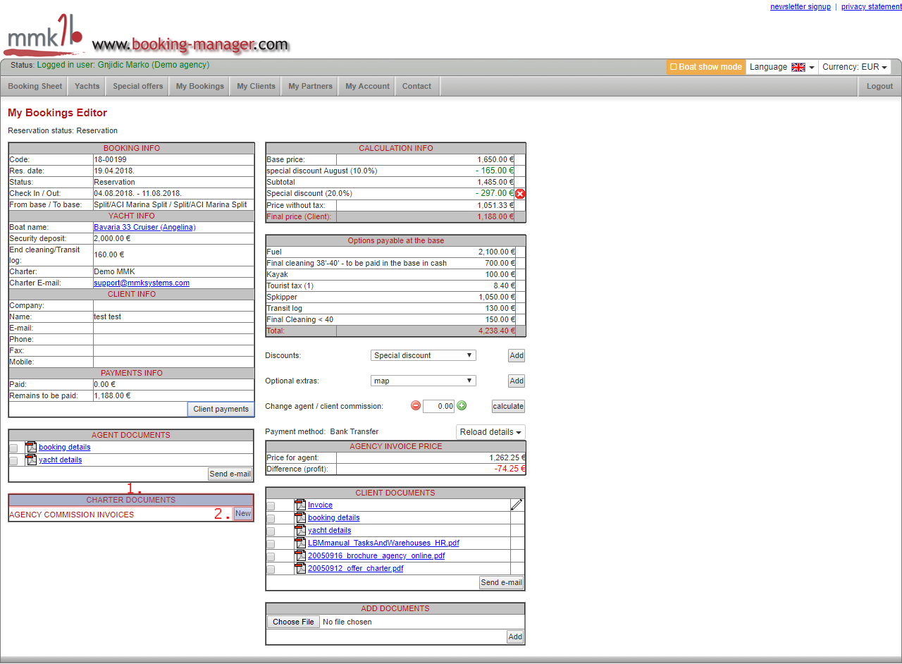 How To Issue Invoice For Agency Mission – Booking Manager