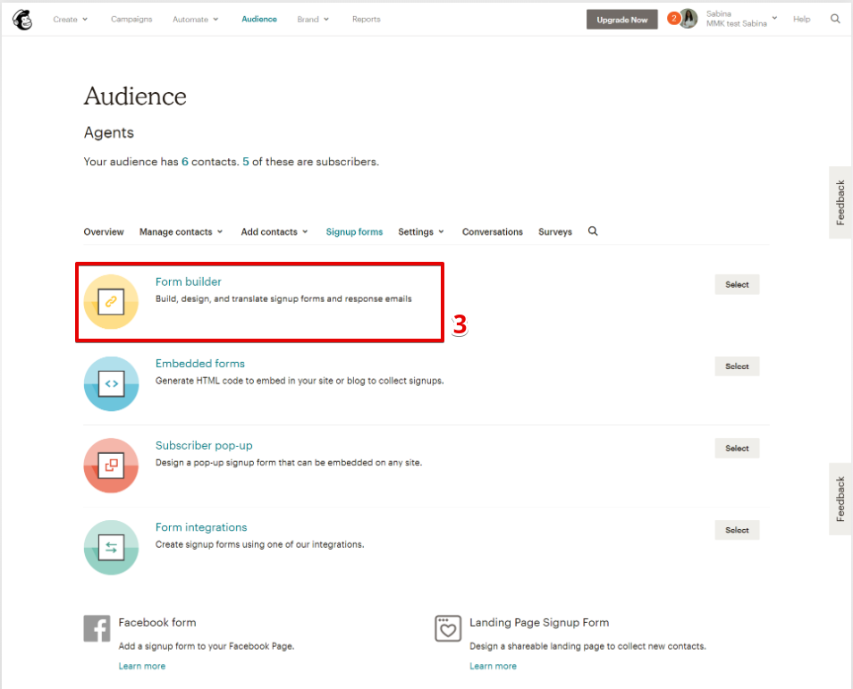 Mailchimp Integration Creating Newsletter Signup Forms Booking Manager